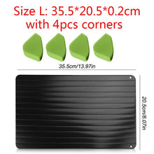 Load image into Gallery viewer, Meijuner Fast Defrosting Tray Thaw Frozen Food Meat Fruit Quick

