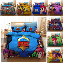 Load image into Gallery viewer, Bedding Set Brawls Cartoon Stars Anime Figure Quilt Cover
