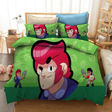 Load image into Gallery viewer, Bedding Set Brawls Cartoon Stars Anime Figure Quilt Cover
