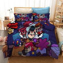 Load image into Gallery viewer, Bedding Set Brawls Cartoon Stars Anime Figure Quilt Cover
