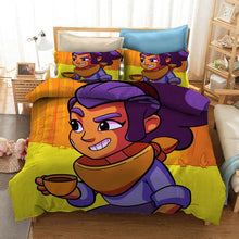Load image into Gallery viewer, Bedding Set Brawls Cartoon Stars Anime Figure Quilt Cover
