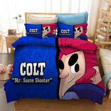 Load image into Gallery viewer, Bedding Set Brawls Cartoon Stars Anime Figure Quilt Cover
