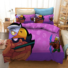 Load image into Gallery viewer, Bedding Set Brawls Cartoon Stars Anime Figure Quilt Cover

